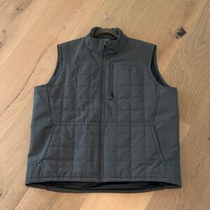 Sitka Men's Gray Quilted Vest XXL goretex windstopper